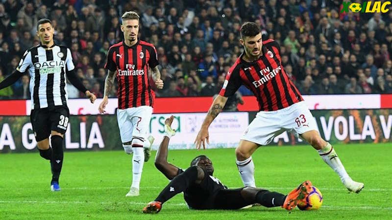 Udinese sẽ tiếp đón AC Milan trên sân nhà tại vòng 21 Serie A