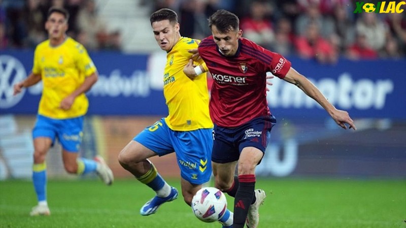 Las Palmas đối đầu với Osasuna tại vòng 26 La Liga