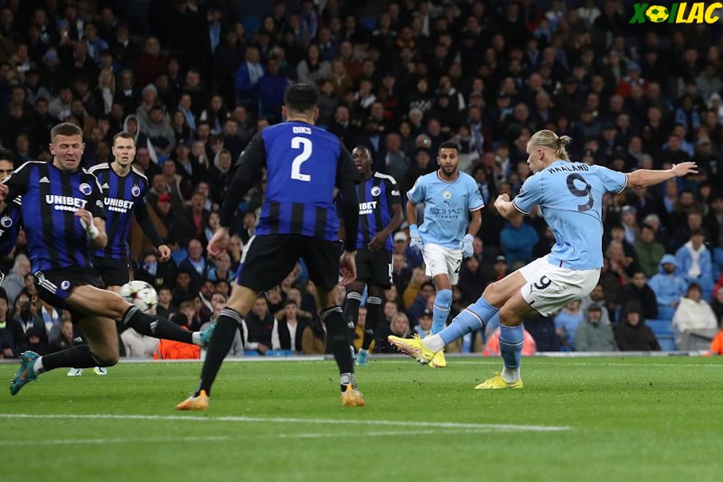 Manchester City sẽ tiếp đón Copenhagen trên sân nhà tại lượt về vòng 1/8 C1