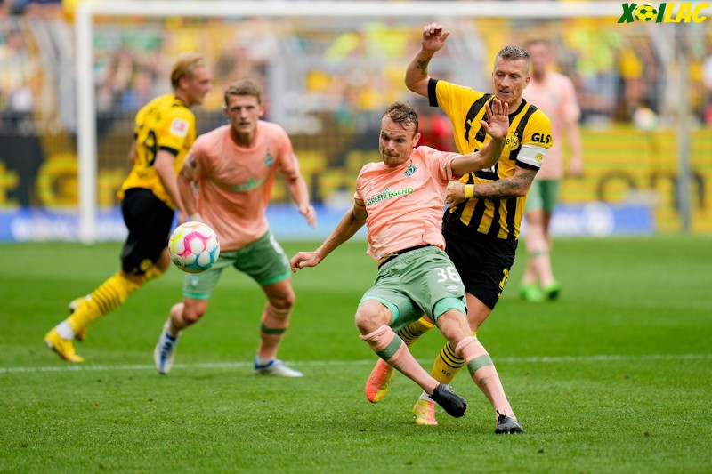 Werder Bremen sẽ tiếp đón Dortmund trên sân nhà tại vòng 25 Bundesliga