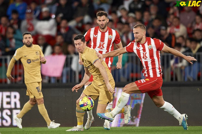 Almeria tiếp đón Barcelona trên sân nhà