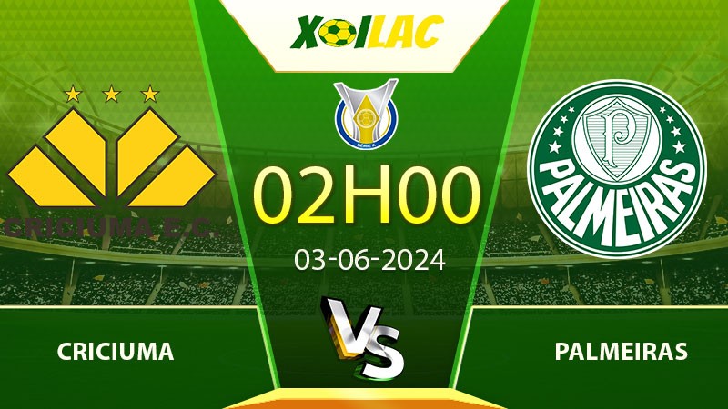 Soi kèo Criciuma vs Palmeiras