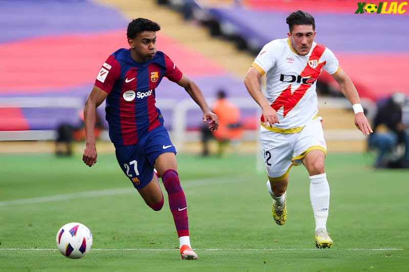 Rayo Vallecano sẽ tiếp đón Barcelona trên sân nhà