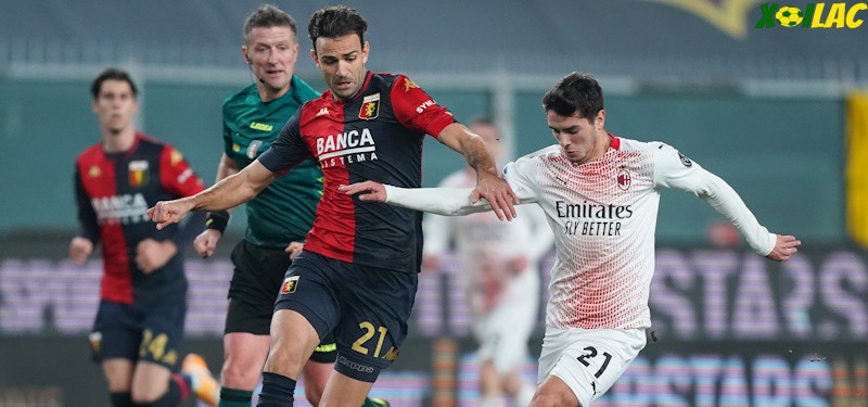 AC Milan sẽ đối đầu với Genoa trên sân nhà tại vòng 16 Serie A