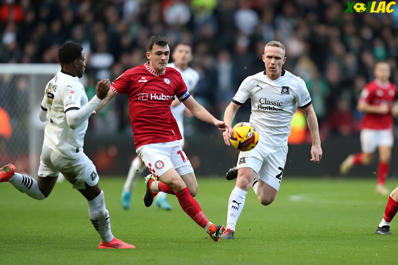 Plymouth Argyle sẽ đối đầu với Bristol City trên sân nhà